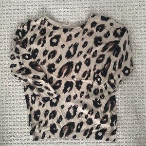 Leopard sweater
